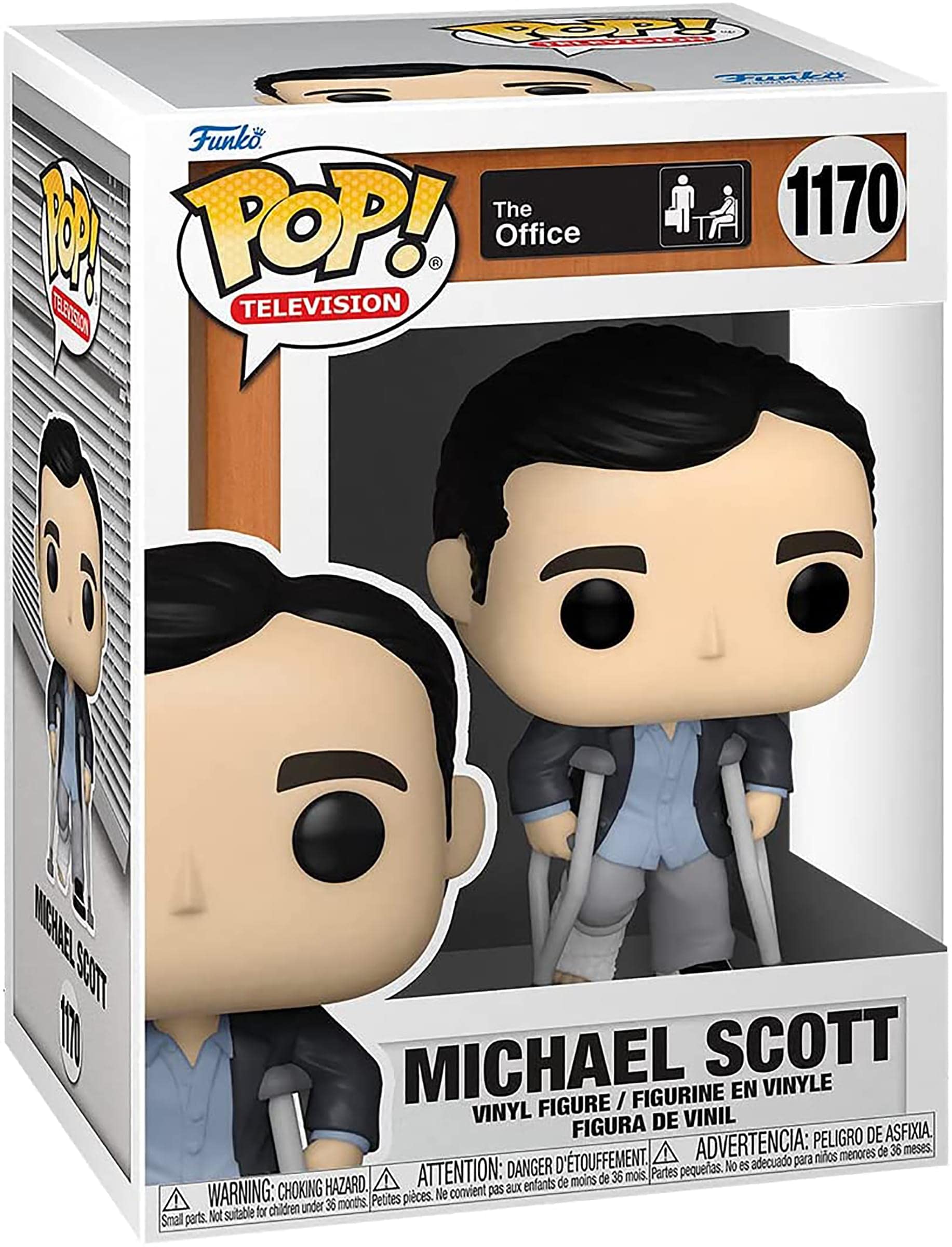 Funko POP! TV: The Office - Michael Scott Standing with Crutches