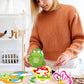 Springtime Lacing Cards for Kids 12 Packs Sewing Kits Rainbow Flower Butterfly Cardboard Sewing Cards Lacing Games for Developing Imagination School