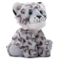 The Petting Zoo Snow Leopard Stuffed Animal Plushie, Gifts for Kids, Wild Onez Wildlife Animals, Leopard Plush Toy 9 inches