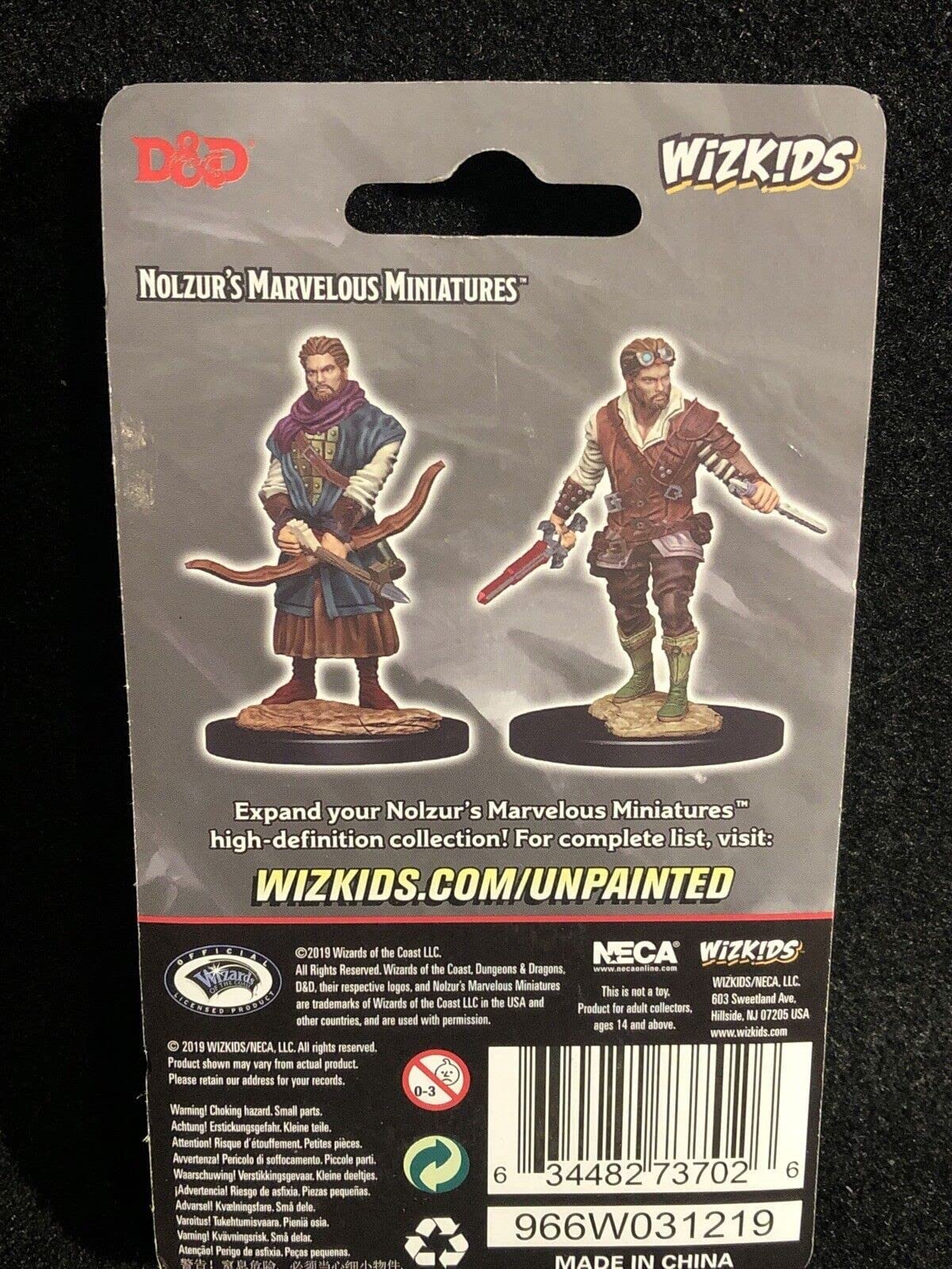 D&D Nolzur's Marvelous Miniatures - Male Human Rogue