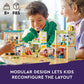 LEGO Friends Heartlake International School 41731, Building Toy with 5 Mini-Dolls and Accessories, Pretend Play School Classroom Building Kit, Gift