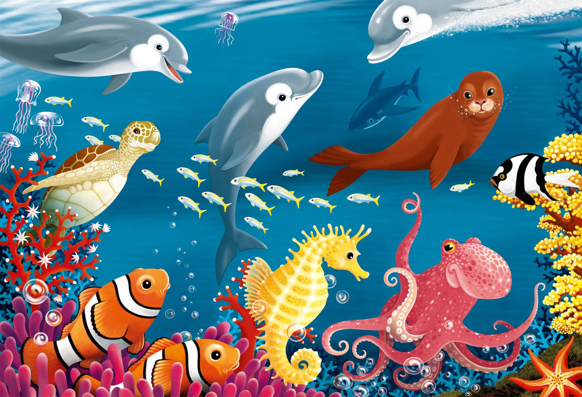 Ravensburger Ocean Life - 24 Piece Floor Puzzle