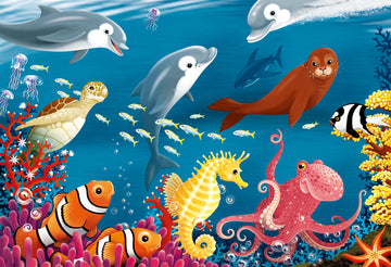 Ravensburger Ocean Life - 24 Piece Floor Puzzle