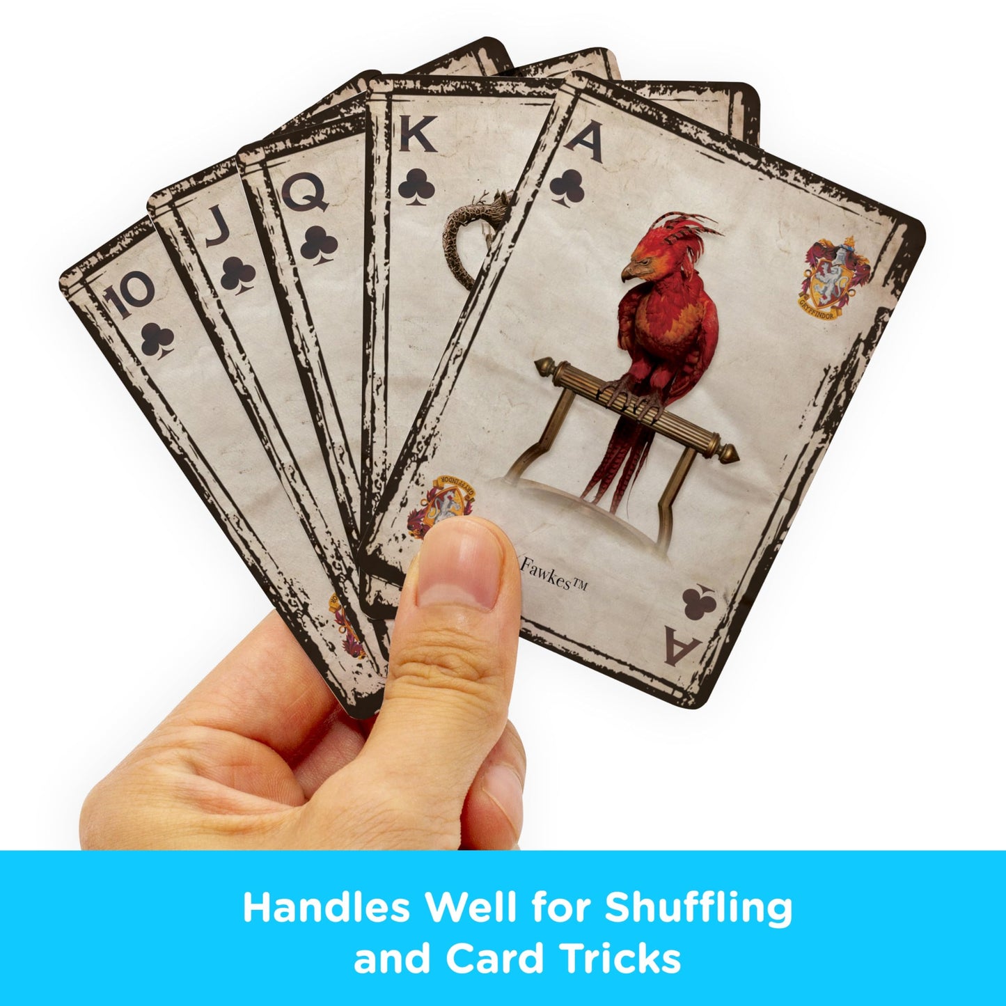 Aquarius Harry Potter Playing Cards - HP Themed Deck of Cards for Your Favorite Card Games - Officially Licensed Merchandise & Collectibles - Poker
