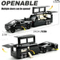 RCOOS Alloy Toy Truck Set with Trailer and ATV Toy Race Car with Sound Light Effect RV Set Pull Back Car for Kid Ideal Gift Age 3+ Metal Vehicle