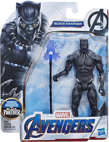 Marvel Avengers Black Panther 6"-Scale Marvel Super Hero Action Figure Toy