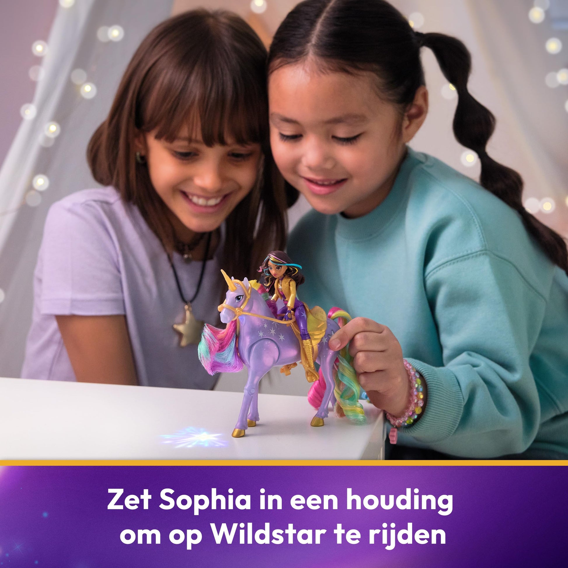 Academy Unicorn - Sophia Doll, Wildstar 'Star' Figure with Rainbow Lights and Accessories - 6067325 - Unicorns for Girls - Toys Girl 4+