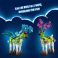 LEGO DREAMZzz Stable of Dream Creatures 71459 Fantasy Animal Toy Set for Kids, 2 Building Options to Create Mythical Flying Pegasus or Forest
