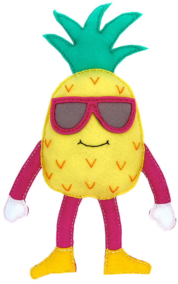 Foodie Pillow, Pineapple