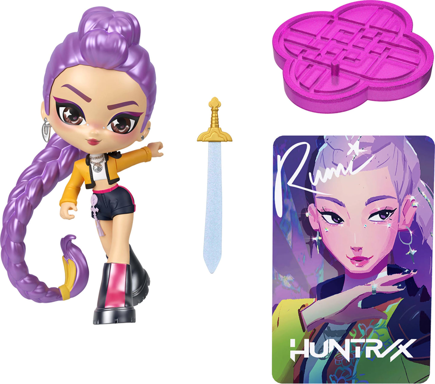 Mattel Kpop Demon Hunters Collectible 4-inch Figure (Styles May Vary)