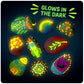 Dan&Darci Kids Rock Painting Kit - Glow in The Dark - Gifts Arts & Crafts for Boys and Girls Ages 6-12 - Craft Activities Kits - Creative Art Toys