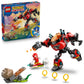 LEGO Sonic the Hedgehog Knuckles vs. Dr. Eggman Egg Crusher Mech Building Toy - Pretend Play Building Blocks W/2 Minifigures for Kids, Ages 8+ - Gift
