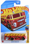 Hot Wheels Surfin' School Bus, HW Xtreme Sports 4/5 [red/Yellow] 65/250