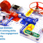Snap Circuits Jr. SC-100 Electronics Exploration Kit, Over 100 Projects, Full Color Project Manual, 28 Parts, STEM Educational Toy for Kids 8 +