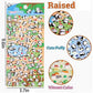 Puffy Animal Stickers Cute Mini 3D Penguin Puppy Panda Bear Stickers Fluffy Raised Stickers for Indoor Outdoor Decoration 6 Sheets Ideal for Laptops