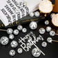 23 pcs Disco Ball Cupcake Toppers Happy Birthday Cake Topper 1970s Disco Ball Cake Picks Disco Theme Party Decorations for Birthday Party Favor