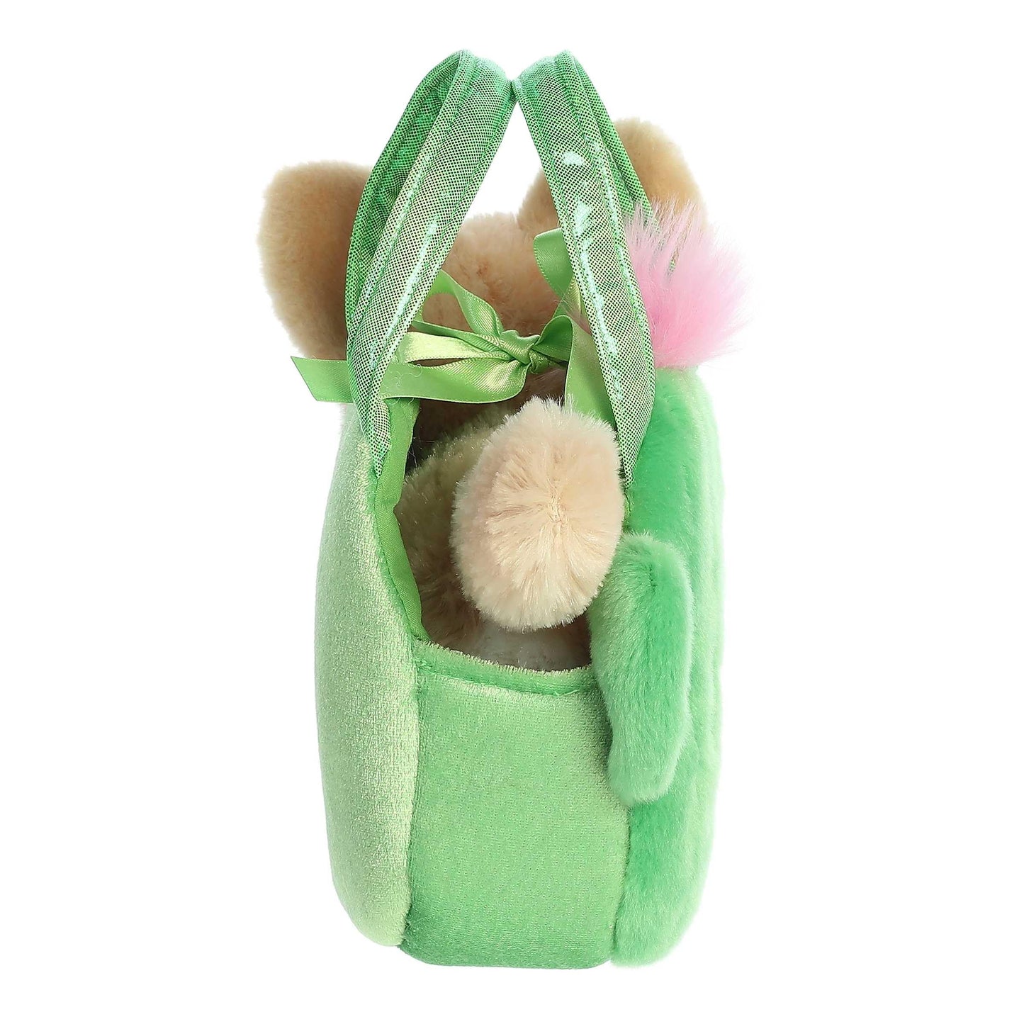 Aurora® Fashionable Fancy Pals™ Smiling Cactus™ Fox Stuffed Animal - On-The-go Companions - Stylish Accessories - Brown 7 Inches