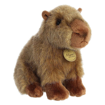 Aurora® Realistic Miyoni® Capybara Stuffed Animal - Lifelike Details Make a Cherished Companion - Perfect for Decorating Bedrooms or Classrooms