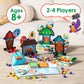 MindWare Bird Bash Family Board Game for 2-4 Players - Easy to Learn and Play in 40 Minutes - Earn Points with Action Cards - Fun Kid Board Games