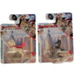 Mattel League of Super-Pets Micro Figure Bundle - 2?Pack (Krypto & Ace) | 2? Plastic Collectible Figures - Travel & Play - Ages 3+
