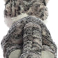 Aurora® Adorable Flopsie™ Lily™ Stuffed Animal - Used to Create Imaginative Play Adventures - Perfect for Birthdays, Kids and Adults, All Ages - Gray