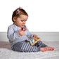 Mary Meyer Baby and Toddler Toys Simply Silicone Sorting Puzzle with Bamboo Base for 12+ Months Old Preschool Gifts, 4 x 4-Inches, Animal, Star, Heart
