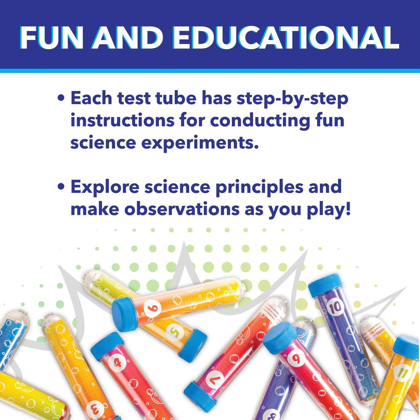 MindWare 12 Days of Science Advent Calendar Kids Science Kit with 12 Test Tube Experiments Ages 6+