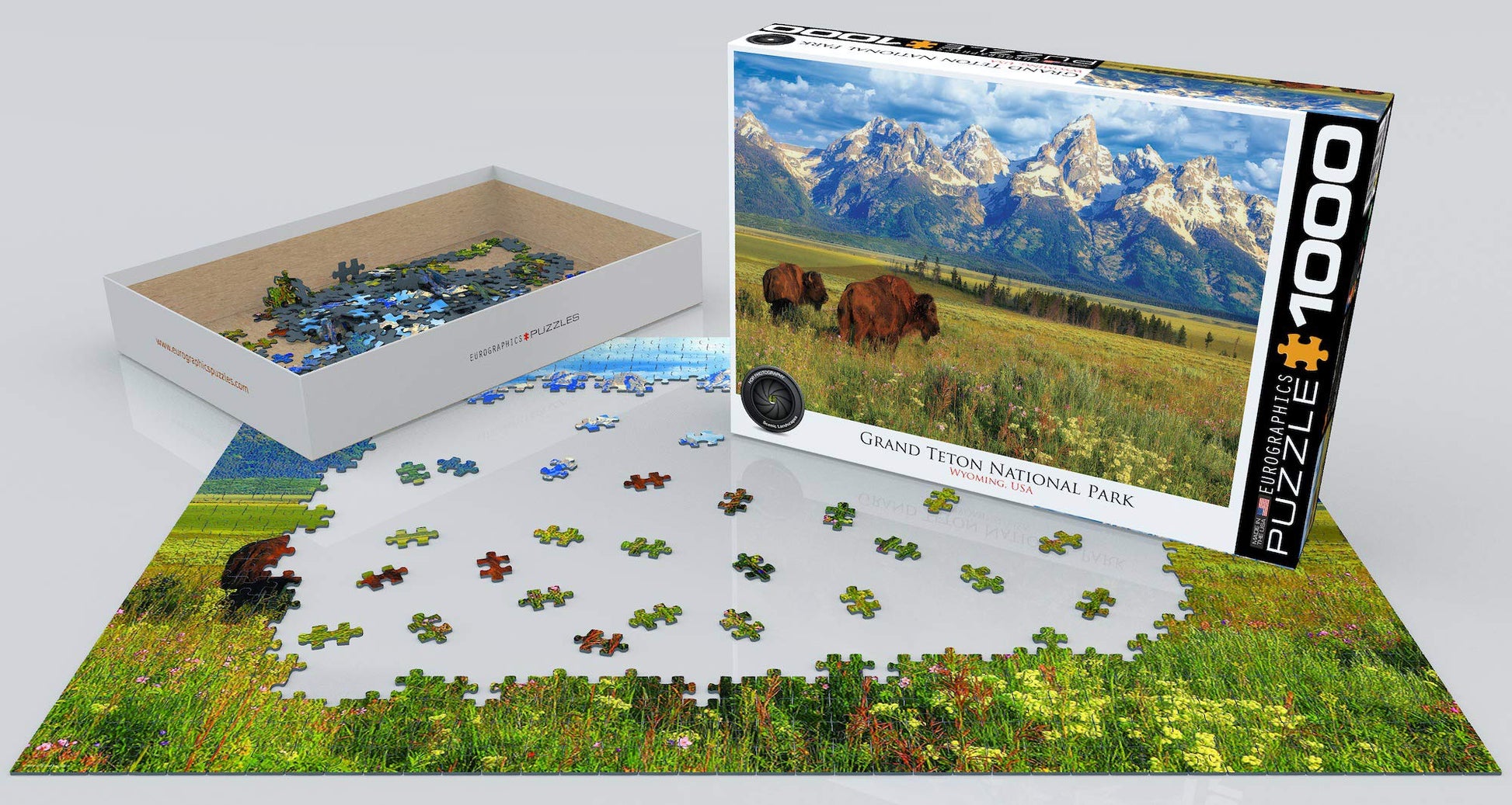 EuroGraphics Grand Teton National Park Photography by Steve Hinch 1000-Piece Puzzle