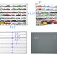 YYDS Model Car Display Case for Toy Cars, Matchbox Cars,1/64 Scale Diecast Display Case,Wall Mount,Mirrored Back,Hot 1/64 Scale Diecast Case for 35