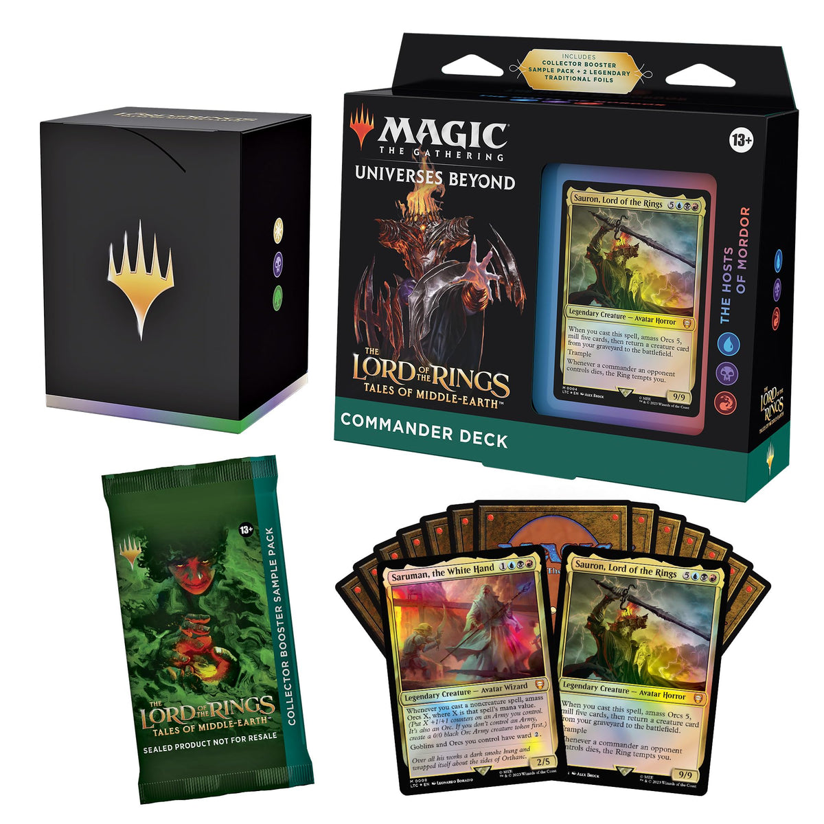 Magic The Gathering The Lord of The Rings: Tales of Middle-Earth Commander Deck - The Hosts of Mordor