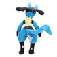 Pokemon 12" Large Lucario Plush - Officially Licensed - Generation IV Figure - Authentic Soft Stuffed Animal Toy - Gift for Kids, Boys, Girls - 2+