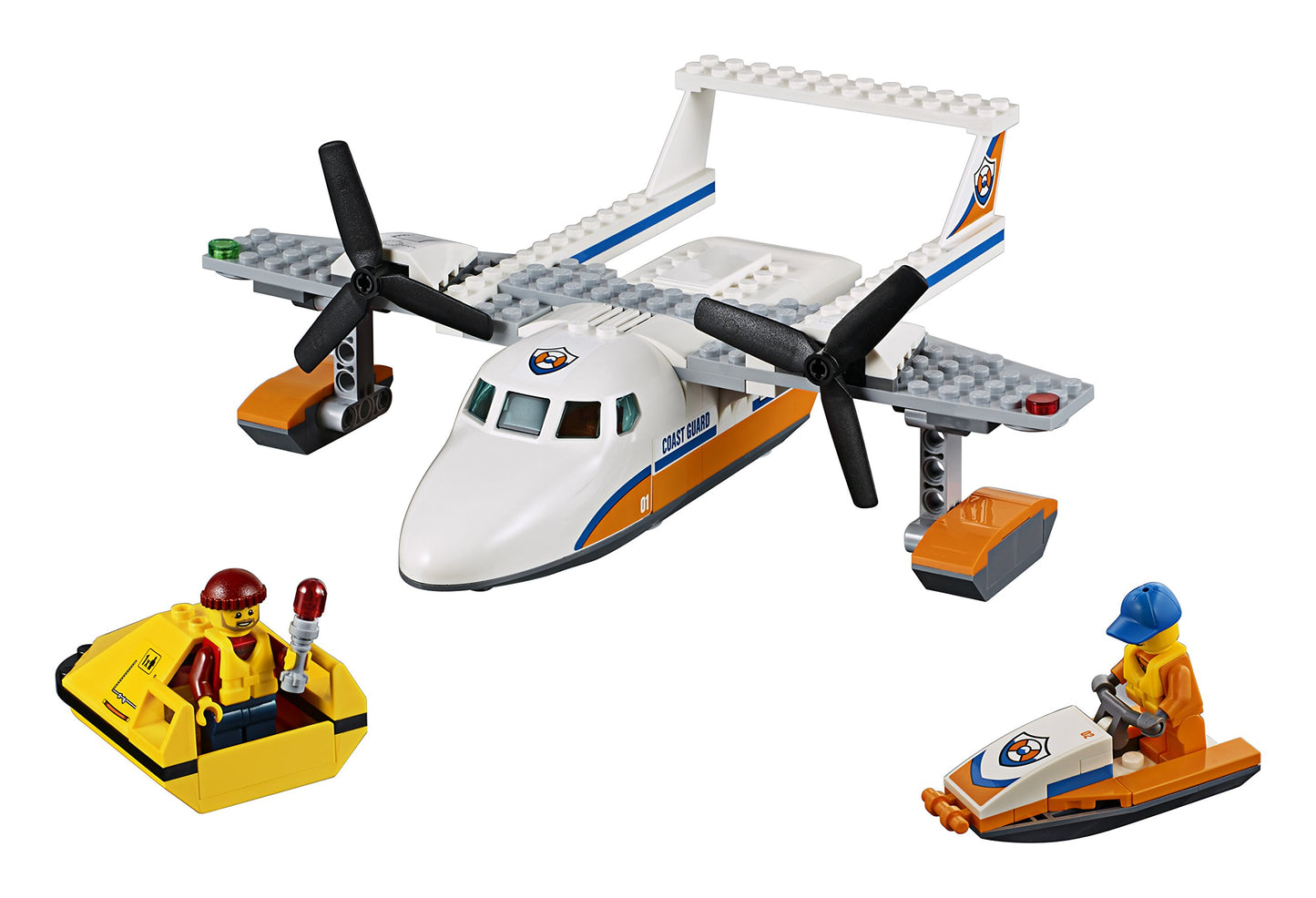 LEGO City Coast Guard Sea Rescue Plane 60164 Building Kit (141 Piece)