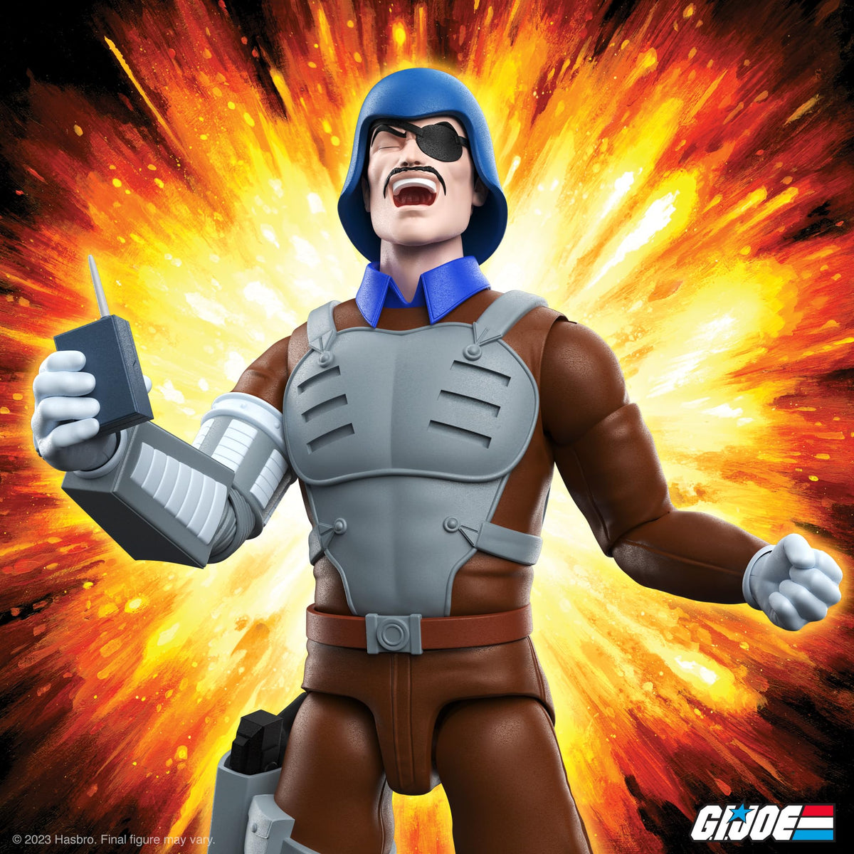 Super7 Ultimates! G.I. Joe Major Bludd - 7" G.I. Joe Action Figure with Accessories - Classic Cartoon Collectibles and Retro Toys