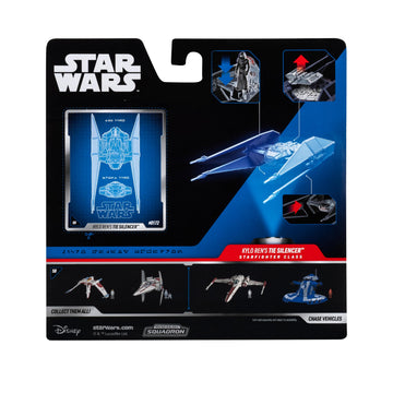 Star Wars Micro Galaxy Squadron TIE Silencer - 5-Inch Vehicle with 1-Inch Micro Figure Accessory