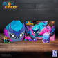 Blox Fruits - Gas Fruit Storage Case Bundle - Series 3 - Plush Toys, Minifigures, Poster - Includes DLC Code Redeemable on Roblox - Officially