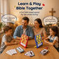Guess Bible Who Am I Game - Fun Guess Bible Who Am I for Kids, Interactive Bible Game with 47 Classic Bible Characters Verse Cards, Sunday School