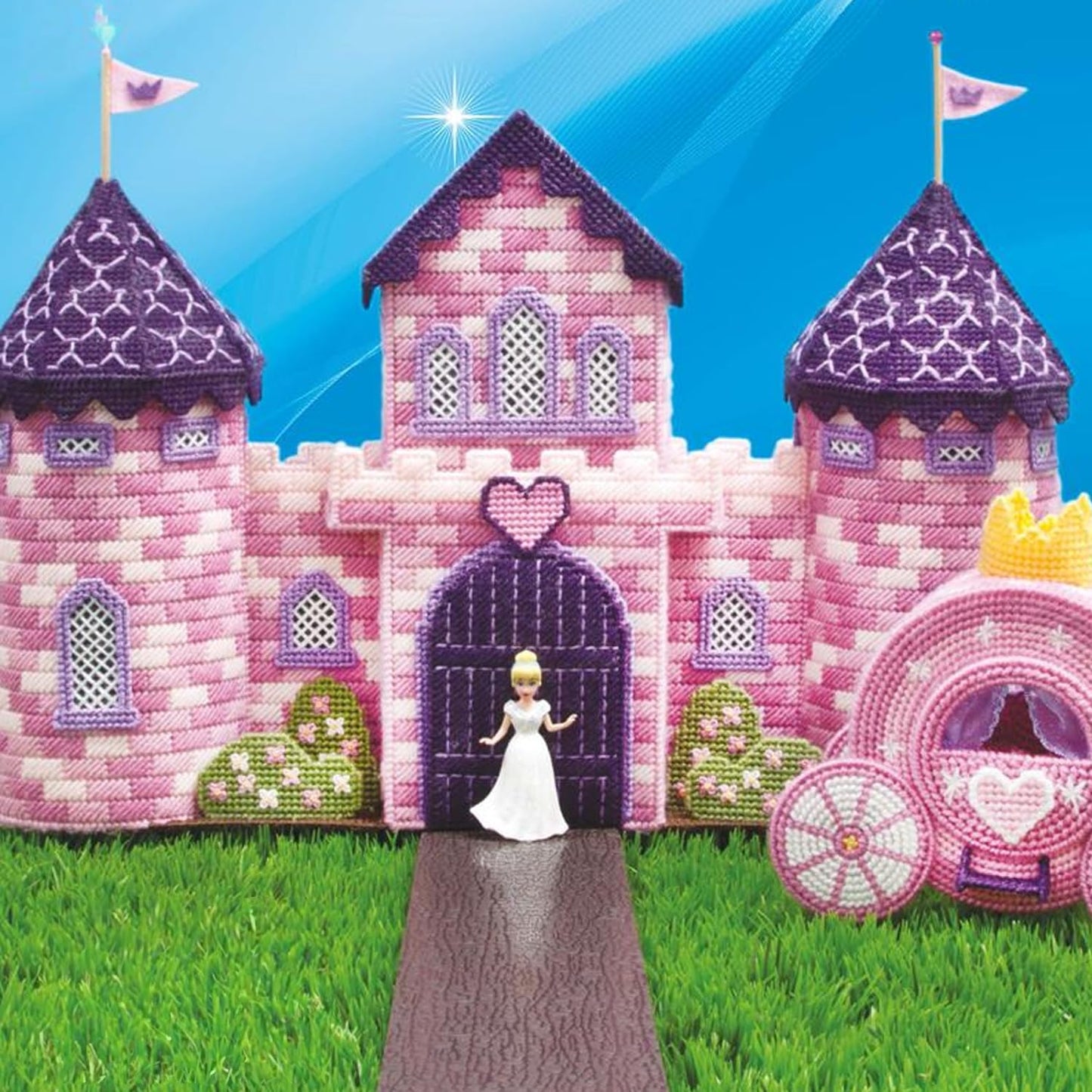 Leisure Arts Mary Maxim Fairy Tale Castle Book