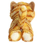 Aurora® Adorable Mini Flopsie™ Ginger Cat™ Stuffed Animal - Mini Companions Ready for Playful Adventures - for Kids All Ages, Toddlers, Adults,