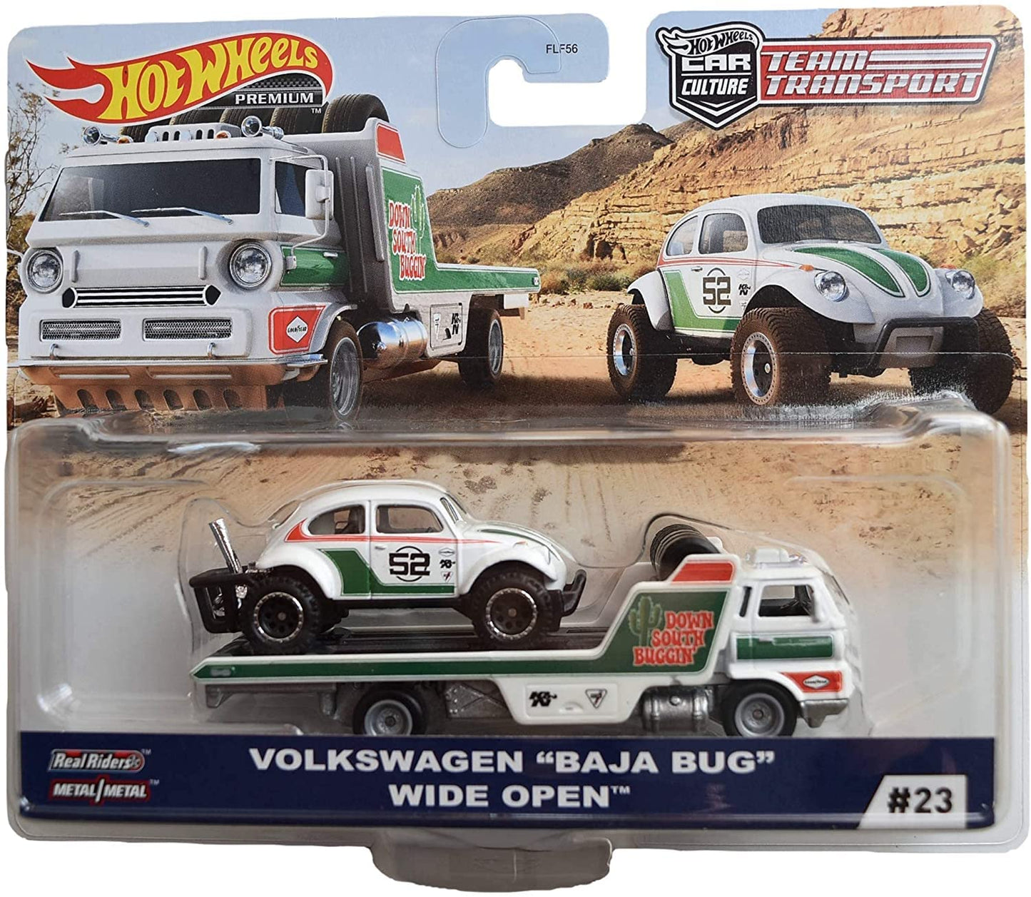 Hot Wheels Volkswagen Team Transport Baja Bug Wide Open Series #23, 2020