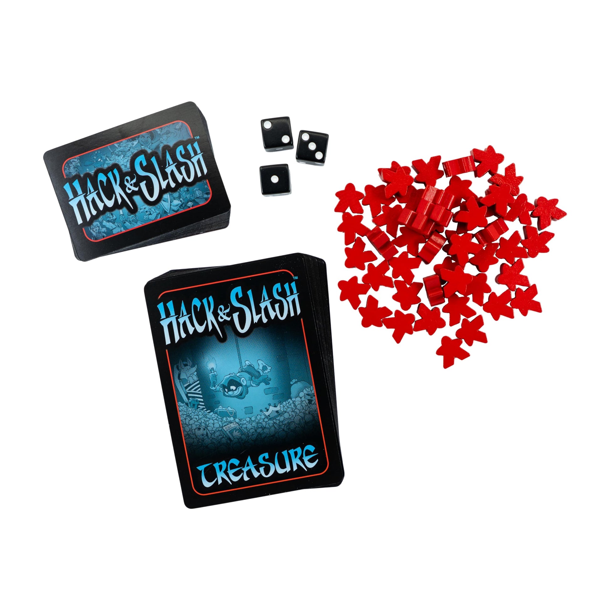 Steve Jackson Games Hack & Slash Deluxe - Strategy Board Game - for 1 to 6 Players and Ages 14+