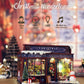 Hands Craft Christmas Wonderland DIY Miniature House Kit with Music & LED Lights - Holiday Storefront 3D Puzzle - Festive Craft Kit for Adults & Teens