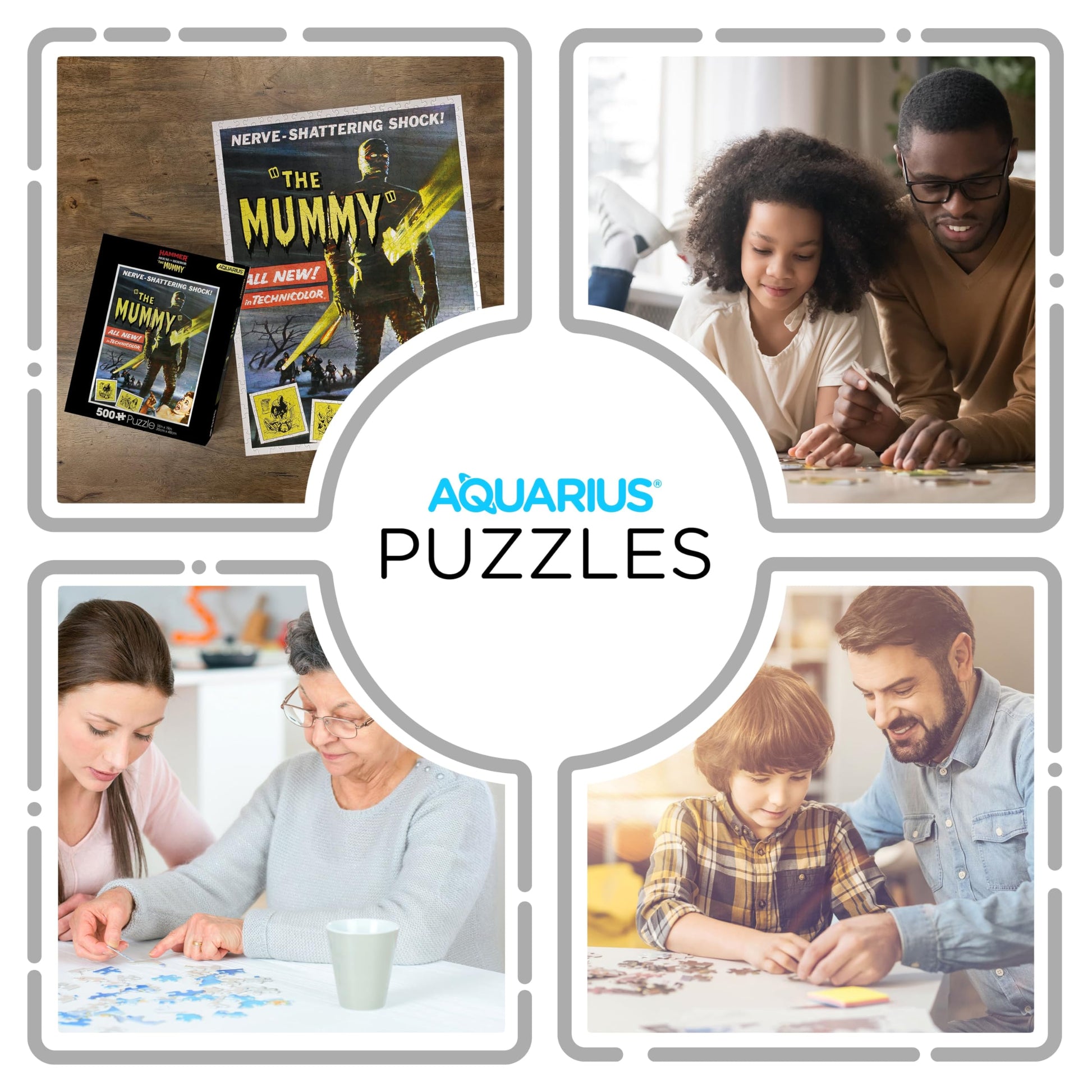 AQUARIUS Hammer - The Mummy 500 Piece Jigsaw Puzzle