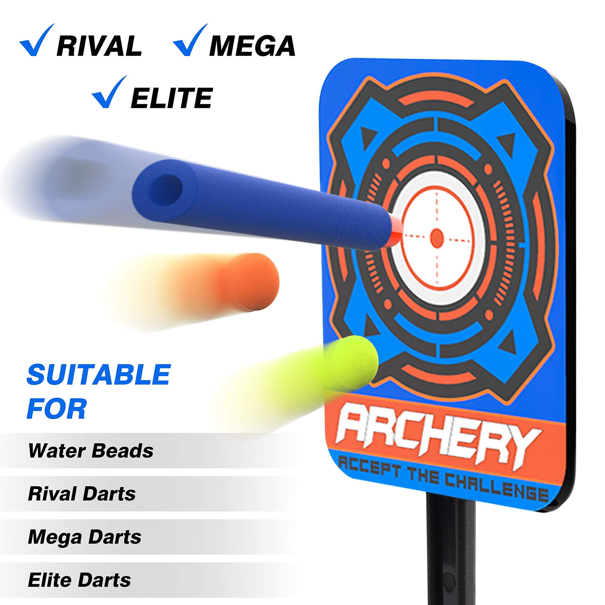 Digital Shooting Target for Nerf Guns, Shooting Toys for Boys