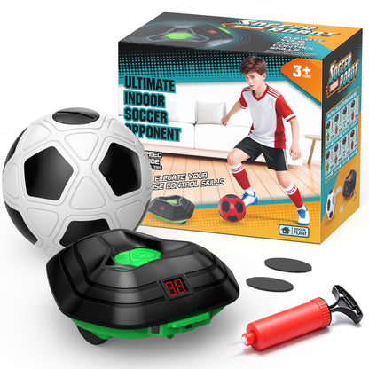 DyBaxa Soccer Training Equipment, Soccer Bot with Indoor Smart Ball