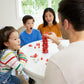 Mattel Games Beaver Building Fun Game for Family Nights, Game Nights, Travel & Camping for 2-4 Players 6 and Up with 45 Beaver Figures, 14