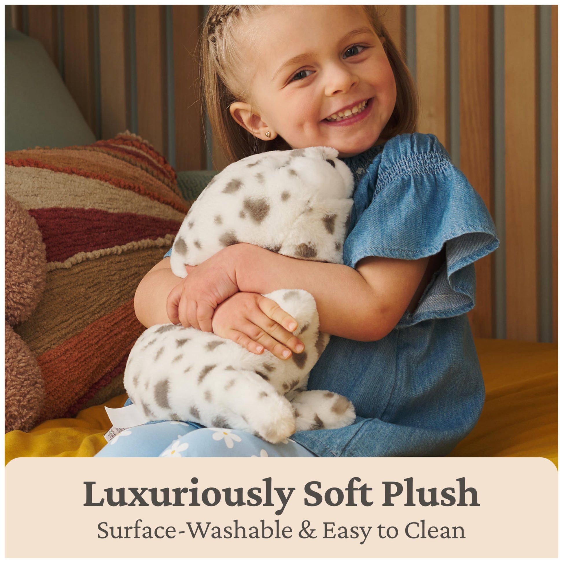 GUND Nuri 10-Inch Leopard Seal Stuffed Animal for Ages 0+