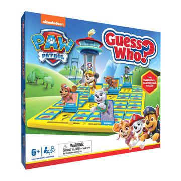 Guess Who? PAW Patrol Board Game, Featuring Chase, Rocky, Skye, and More, Officially Licensed Nickelodeon PAW Patrol Game, Family-Friendly Children's