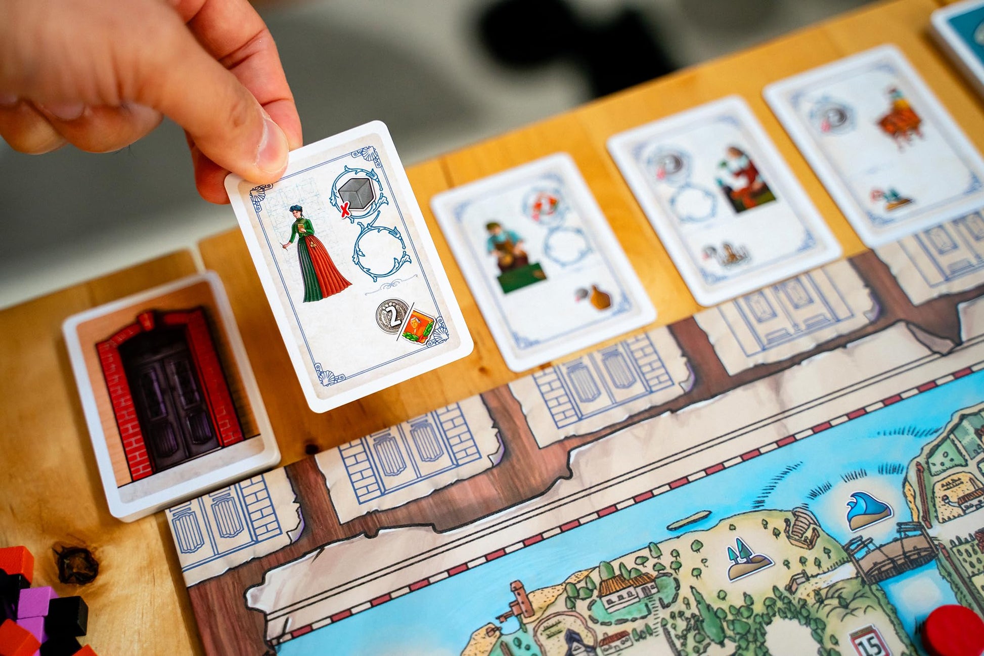 Capstone Games Stephens - The Glassmaking Card-Based Strategy Board Game for Adults, 1-4 Players, 90 Minutes, Solo Board Game, Competitive Resource