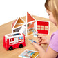 Melissa & Doug Magnetivity Magnetic Tiles Building Play Set - Fire Station