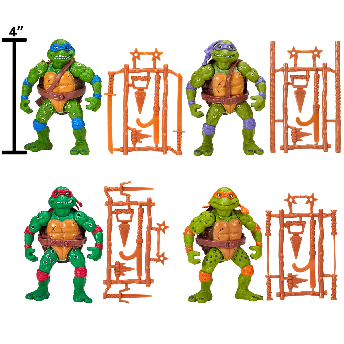 TMNT Classic Movie Star Soft Bundle